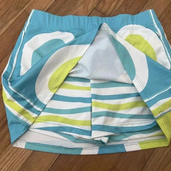 Gretchen Scott Women's Circle Jersey Skippy Skort Golf Size Small - Picture 3 of 6